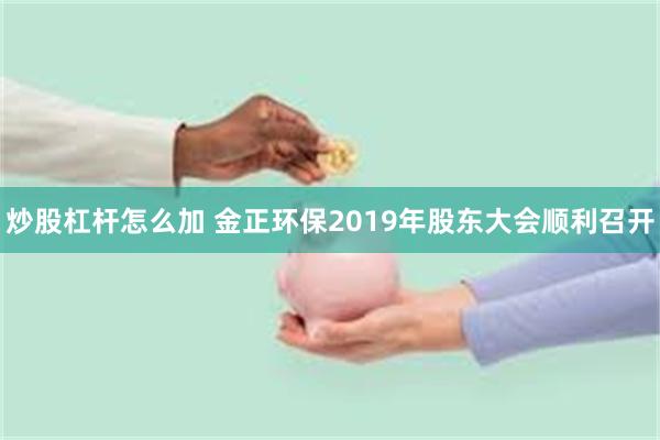 炒股杠杆怎么加 金正环保2019年股东大会顺利召开