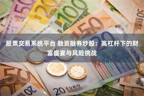 股票交易系统平台 融资融券炒股：高杠杆下的财富盛宴与风险挑战